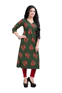 New Ethnic 4 You Women's Crepe A-Line Kurta-thumb2