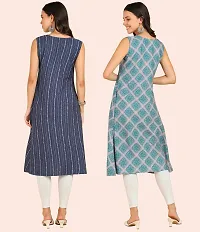 Fancy American Crepe Kurtis for Women Pack Of 2-thumb4