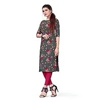 Stylish Crepe Printed Kurti For Women Pack Of 4-thumb3