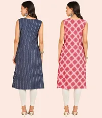 Fancy American Crepe Kurtis for Women Pack Of 2-thumb4