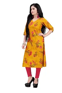 New Ethnic 4 You Women's Crepe A-Line Kurta-thumb3