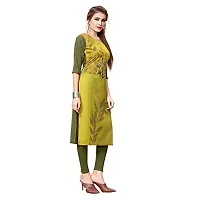 Stylish Crepe Printed Kurti For Women Pack Of 3-thumb2