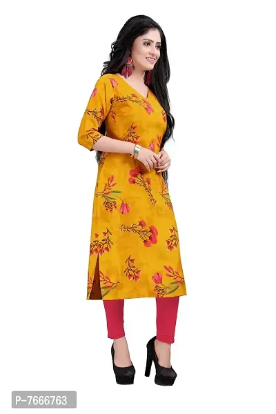 New Ethnic 4 You Women's Crepe A-Line Kurta-thumb3