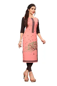 New Ethnic 4 You Women's American Crepe Straight Kurta (Combo Pack Of 3)-thumb2