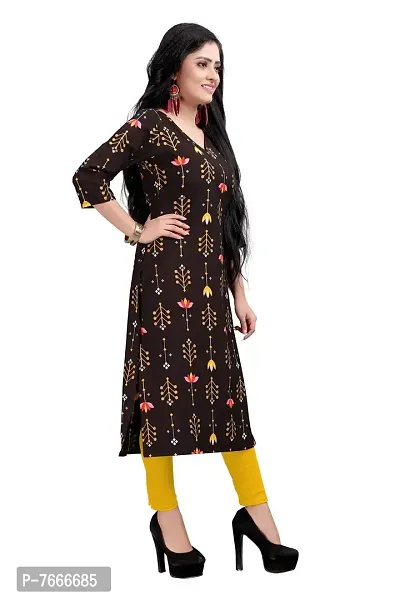 New Ethnic 4 You Women's Crepe Kurta-thumb3