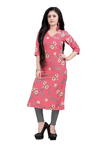 New Ethnic 4 You Women's Crepe A-Line Kurta-thumb3