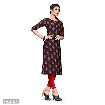 Stylish Crepe Printed Kurti For Women Pack Of 4-thumb5