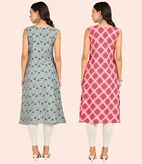 Fancy American Crepe Kurtis for Women Pack Of 2-thumb4