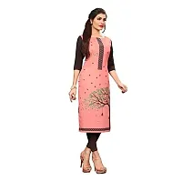 Stylish Crepe Printed Kurti For Women Pack Of 3-thumb2