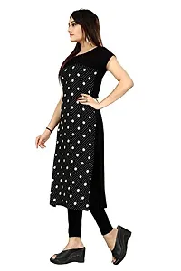 New Ethnic 4 You Women's Crepe Straight Kurta-thumb1