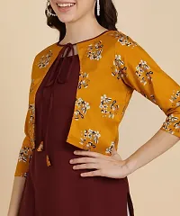 Stylish Crepe Printed Kurti For Women-thumb4