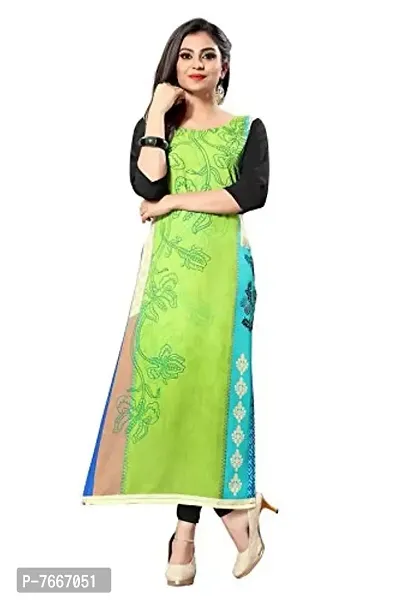 New Ethnic 4 You Woman's Crepe A-Line Kurti_etc140-thumb0