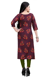 New Ethnic 4 You Women's Crepe A-Line Kurta-thumb1