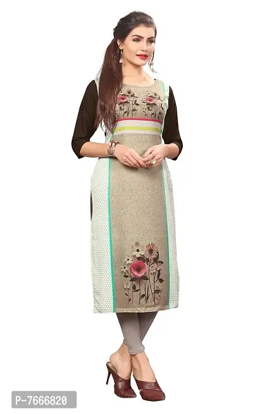 New Ethnic 4 You Women's Crepe Kurta-thumb3