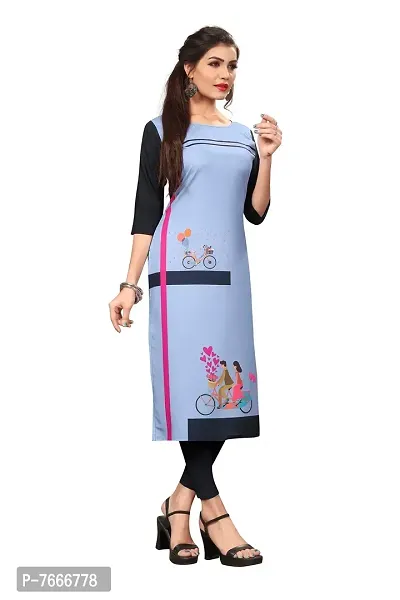 New Ethnic 4 You Women's Crepe Kurta-thumb4