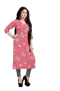 New Ethnic 4 You Women's Crepe A-Line Kurta-thumb2