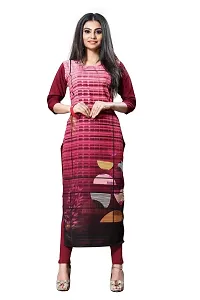 New Ethnic 4 You Women's Crepe A-Line Kurta-thumb1