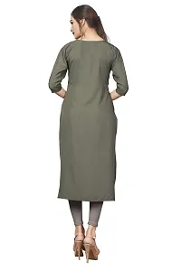 New Ethnic 4 You Women's Crepe Kurta-thumb1