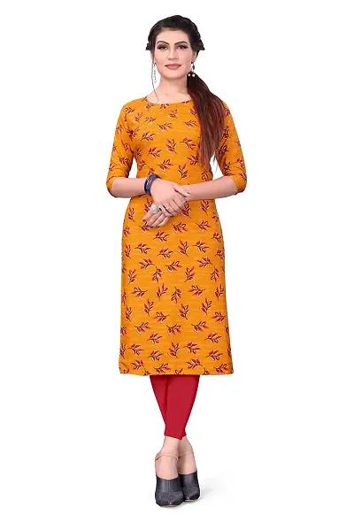 Beautiful Poly Crepe Kurta For Women