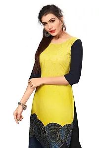 New Ethnic 4 You Women's Crepe Straight Kurta-thumb4