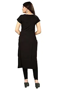 New Ethnic 4 You Women's Crepe Straight Kurta-thumb2