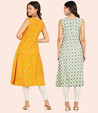 Fancy American Crepe Kurtis for Women Pack Of 2-thumb4