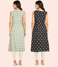 Fancy American Crepe Kurtis for Women Pack Of 2-thumb4