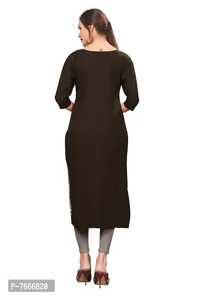 New Ethnic 4 You Women's Crepe Kurta-thumb2