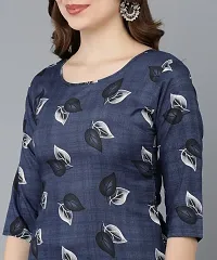 Stylish Crepe Printed Kurti For Women-thumb4