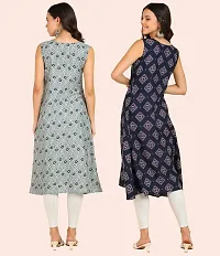 Fancy American Crepe Kurtis for Women Pack Of 2-thumb4