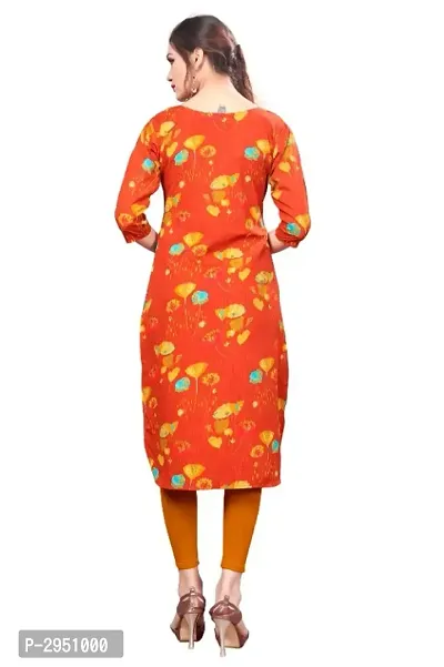 Multicolored Printed Straight Cut Pathani Style Crepe Kurta-thumb2