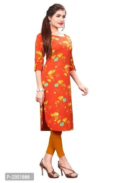 Multicolored Printed Straight Cut Pathani Style Crepe Kurta-thumb3