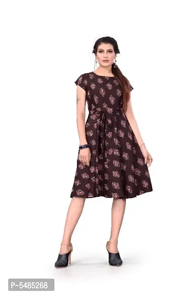 Buy online Women's Fit & Flare Floral Dress from western wear for Women by  Ethnix for ₹279 at 53% off | 2024 Limeroad.com