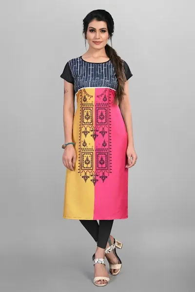 Hot Selling Crepe Kurtis