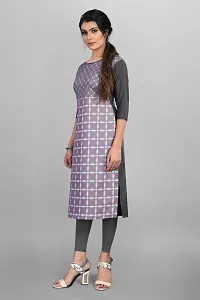 New Ethnic 4 You Women Crepe Straight Cut Kurti-thumb4