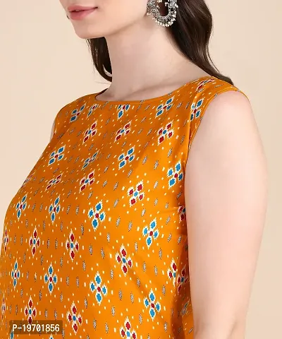 Women's Sleeveless Crepe Printed Kurta Combo Of 2-thumb4