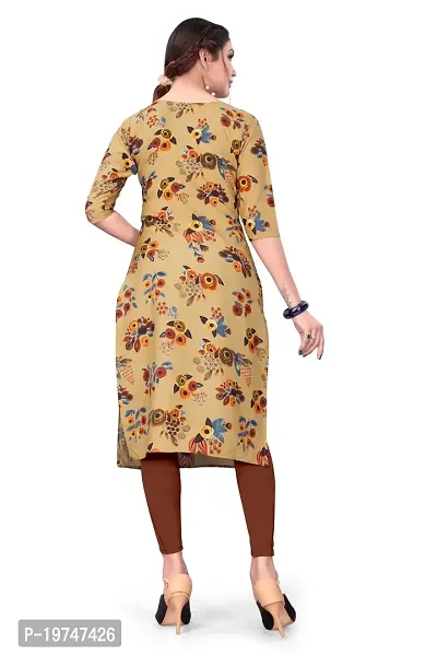 Women's Printed Full-Stitched Crepe Straight Kurti (Combo Pack Of 2)-thumb5