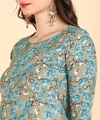 Womens Cotton Printed Kurta Pant With Dupatta Set-thumb4