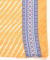 Womens Cotton Printed Anarkali Kurti With Dupatta-thumb2