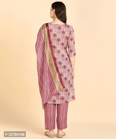 Women Kurta, Pyjama  Dupatta Set-thumb5