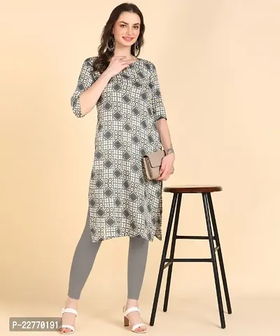 Womens Printed Cotton Straight kurti