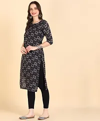 Womens Printed Cotton Straight kurti-thumb3