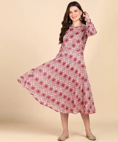 WomenS Blend Anarkali Kurta