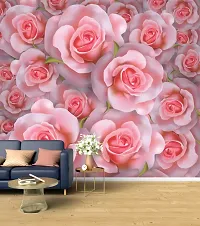 Floral  Botanical Multicolor Wallpaper  (41 cm x 160 cm)-thumb1