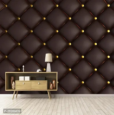 Checked Brown Wallpaper  (40 cm x 160 cm)-thumb4