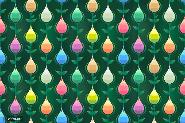 Botanical Multicolor Wallpaper  (40 cm x 160 cm)