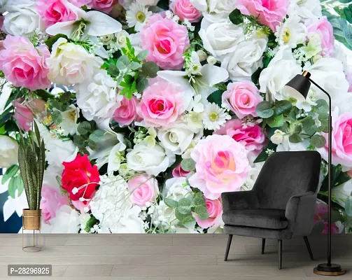 Floral  Botanical Multicolor Wallpaper  (40 cm x 160 cm)-thumb4