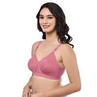 Stylish Multicoloured Hosiery Solid Non Padded Bra For Women Pack Of 3-thumb3