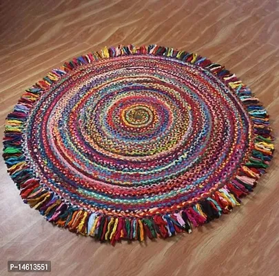 Handloom cotton rug doormats carpet
