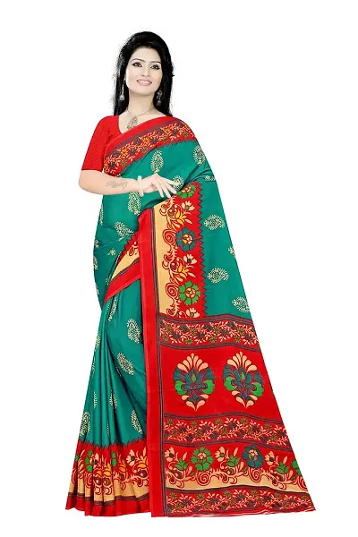 Lovly Women's Georgette Digital Prints Saree With Unstitched Blouse Piece - Festival | Party | Wedding